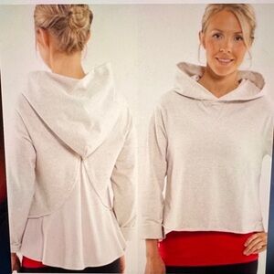 Lululemon Oatmeal Pull Me Over Hoodie